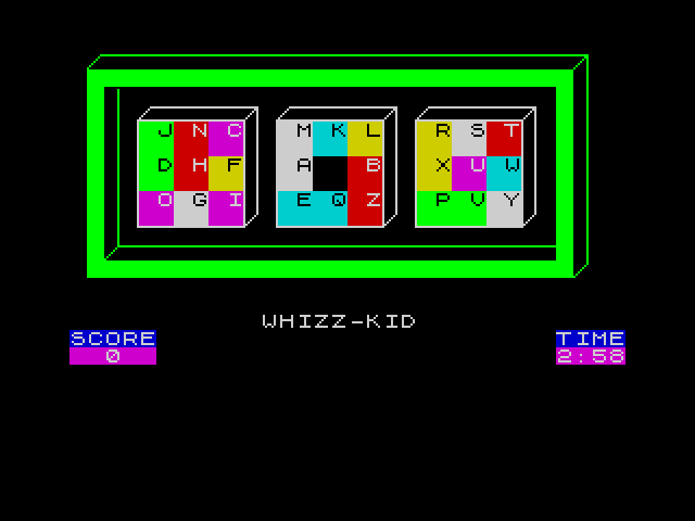 Whizz Kid screenshot 2 for ZX Spectrum